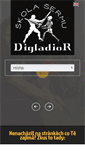 Mobile Screenshot of digladior.cz